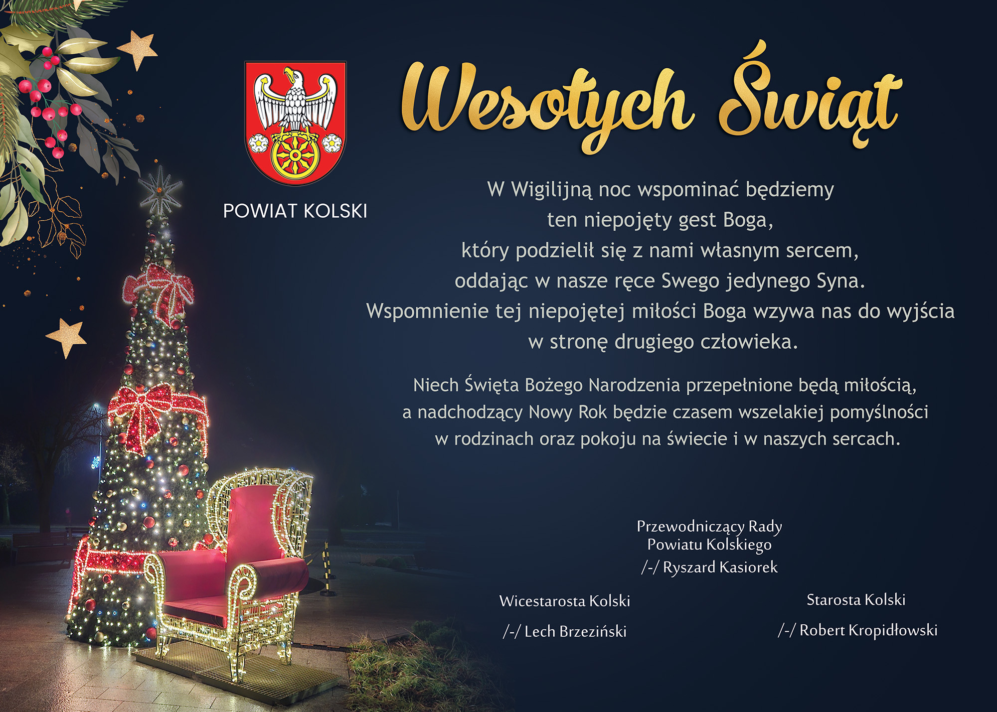 baner Życzenia Bożonarodzeniowe