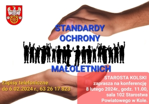 Zdjęcie: KONFERENCJA - STANDARDY OCHRONY MAŁOLETNICH
