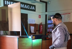 Zdjęcie: AMB Technic przeprowadziła dezynfekcję w Wydziale Komunikacji i Ruchu Drogowego