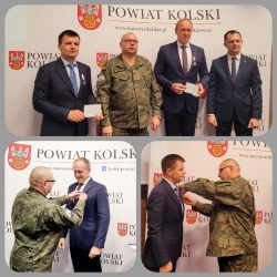 Zdjęcie: MEDALE DLA STOROSTÓW ZA ZASŁUGI DLA LOK-u!!!