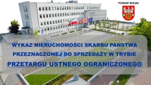 Zdjęcie: Wykaz nieruchomości Skarbu Państwa przeznaczonych do sprzedaży  w trybie przetargu ustnego...