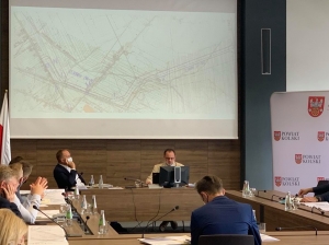 Zdjęcie: Budowa północnej obwodnicy miasta Koła tematem spotkania w Starostwie Powiatowym w Kole 