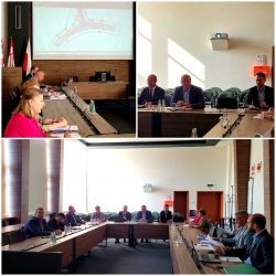 Zdjęcie: Budowa północnej obwodnicy miasta Koła - spotkanie organizacyjne.