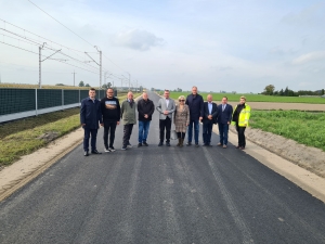Zdjęcie: Końcowy odbiór robót drogowych w gminie Kłodawa