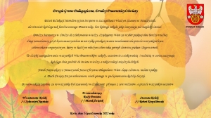 Zdjęcie: Z NAJLEPSZYMI ŻYCZENIAMI Z OKAZJI DNIA EDUKACJI NARODOWEJ