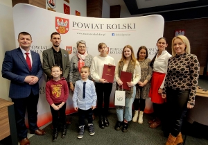 Zdjęcie: Wręczenie nagród w powiatowym  konkursie pn. 