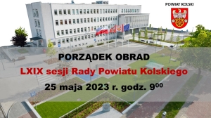 Zdjęcie: LXIX sesja Rady Powiatu Kolskiego 