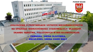 Zdjęcie: OGŁOSZENIE O PRZETARGACH ZAWADKA I MACIEJEWO