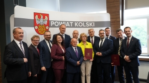 Zdjęcie: 1. obrady sesji Powiatu Kolskiego VII kadencji