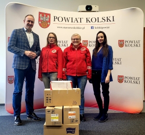Zdjęcie: ŚRODKI OPATRUNKOWE DLA ODDZIAŁU REJONOWEGO PCK W KOLE