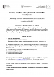 Zdjęcie: „Aktywizacja zawodowa osób bezrobotnych i poszukujących pracy  w powiecie kolskim (V)”