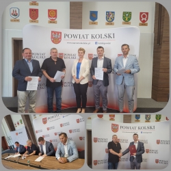 Zdjęcie: Podpisanie umów na wykonanie robót budowlanych!!!