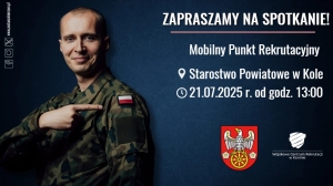 Zdjęcie: Punkt Wojskowego Centrum Rekrutacji w Starostwie Powiatowym w Kole