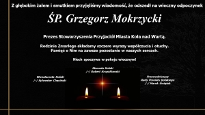 Zdjęcie: Wyrazy najszczerszego współczucia