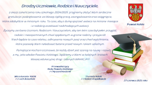 Zdjęcie: Zakończenie roku szkolnego 2024/2025