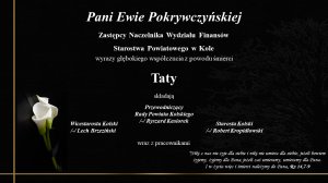 Zdjęcie: Najszczersze wyrazy współczucia...