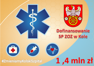 Zdjęcie: Kolejne pieniądze dla kolskiego szpitala