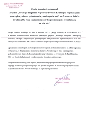 Zdjęcie: Wyniki konsultacji społecznych