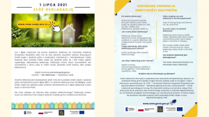 Zdjęcie: CENTRALNA EWIDENCJA EMIISYJNOŚCI BUDYNKÓW