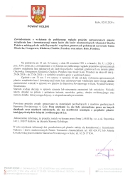 Zdjęcie: Wyłożenie projektów uproszczonych planów urządzenia lasu.