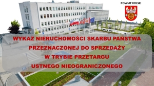Zdjęcie: Wykaz nieruchomości Skarbu Państwa przeznaczonych do sprzedaży  w trybie przetargu ustnego...