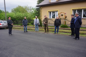 Zdjęcie: Odbiór zadania pn. „Przebudowa drogi powiatowej nr 3427P Dębno Poproboszczowskie – Kiejsze”
