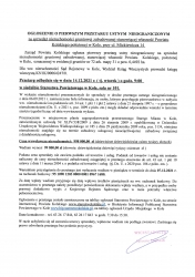 Zdjęcie: OGŁOSZENIE O PIERWSZYM PRZETARGU USTNYM NIEOGRANICZONYM