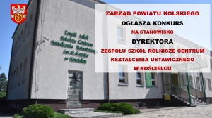 Zdjęcie: KONKURS NA STANOWISKO DYREKTORA