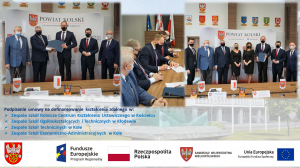 Zdjęcie:  Umowy na dofinansowanie kształcenia zdalnego podpisane!!!