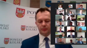 Zdjęcie: XXXII sesja Rady Powiatu Kolskiego - transmisja na żywo