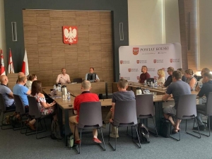 Zdjęcie: Spotkanie Starosty Kolskiego z Geodetami z terenu powiatu kolskiego.