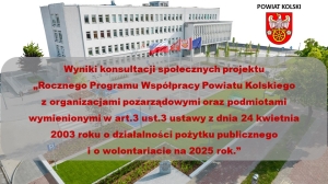 Zdjęcie: Wyniki konsultacji społecznych