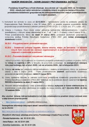 Zdjęcie: NABÓR WNIOSKÓW – NOWE ZASADY PRZYZNAWANIA DOTACJI